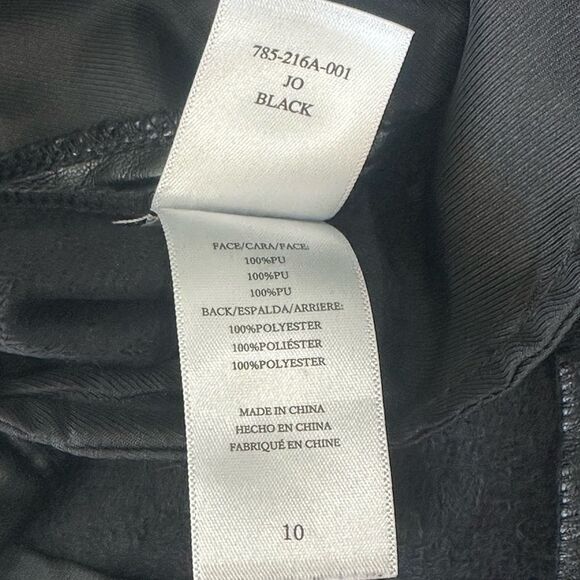 Rails Jo Vegan Leather Black Pants New! - Picture 11 of 12